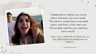 If You Are Codependent You Worry About Everyone Else’s Needs But Your Own/LISA ROMANO
