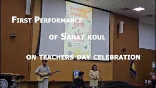 Sanat Koul | Rajiv Gandhi National University of Law | RGNUL | NLU Patiala|Teachers Day Celebration