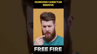 wunkong carectar remove free fire 😱❓||#amazingfactsaboutfreefire #shortsfeed #shortvideo #trending