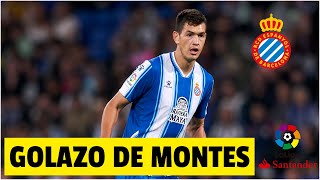 ¡GOL de César Montes! Cabezazo para poner el descuento del Espanyol vs Atlético de Madrid | La Liga