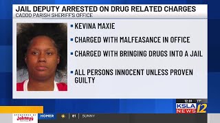 Caddo deputy arrested for allegedly smuggling drugs into jail