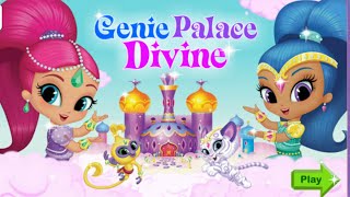 Genie Palace Divine| Shimmer And Shine Games|Gamings|toddlers Games