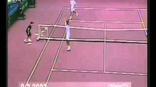 Mario Ančić - " Boris Becker" volley (2003 vs Taylor Dent)