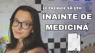 Lucruri pe care trebuie sa le stii inainte de admiterea la medicina