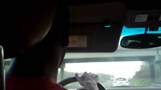 Undergrounduates members freestyle on the drive to JMU