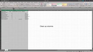 Unit4 ERP - Dataload7 - Create Flexi-Fields Load Sheet From Scratch