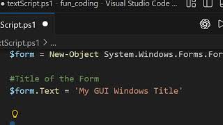 3 How to Set the Size of a Windows Forms Application: Tutorial 3 PowerShell Application
