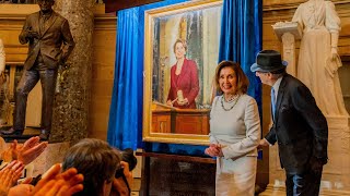 Speaker Pelosi Unveils Official Portrait as the 52nd Speaker of the House at U.S. Capitol Ceremony