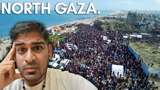 Gazans Return to the North! (WAR OVER?)