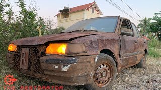 Full Restoration Old Car | Restore and Build Wood Car