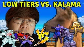 LOW TIER vs TOP TIER MVC2 JWONG VS KALAMA