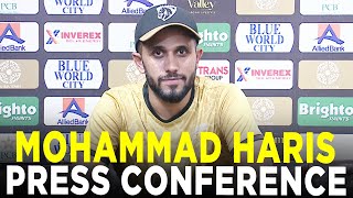 Mohammad Haris Press Conference | Stallions vs Lions | M 12 | Bahria Town Champions Cup 2024 | M9A1K