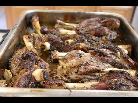 Roasted Lamb Shanks (Greek Style) Roasted Lamb Shanks (Greek Style)