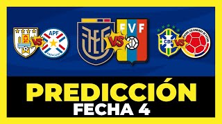 Análisis y Predicción Fecha 4 Hexagonal Final Sudamericano Sub20 ⚽🏆