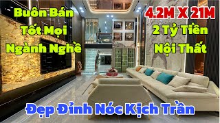 Đẹp đỉnh nóc kịch trần bay phấp phới với căn siêu phẩm nhà phố MT buôn bán Phạm Văn Bạch P12 Gò Vấp