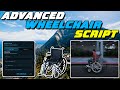 Free Advanced Wheelchair Script | Automatic Wheelchair System | QBCore/ESX | FiveM Tutorial #179