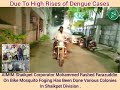 shaikpet corporator mohammed_rashed_farazuddin on bike mosquito foging has been done in shaikpet.