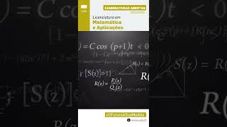 Licenciatura em Matemática e Aplicações