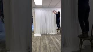Backdrop Tutorial - Crossed Design
