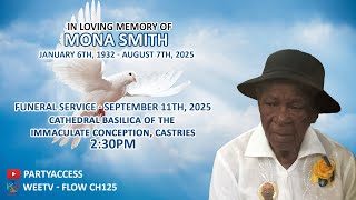 Funeral Service of Mona Smith