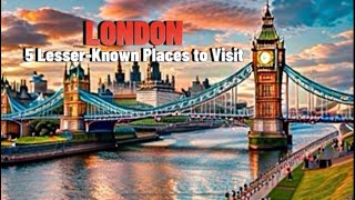 London’s Hidden Gems: 5 Lesser-Known Places to Visit