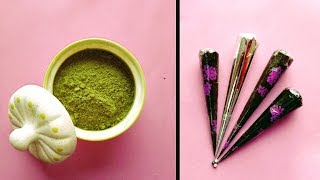 How to make Mehndi paste & cone at home || very easy method step by step