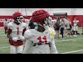 Video from Arkansas fall camp practice No. 11