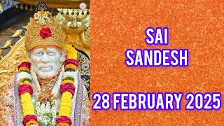 SAI SANDESH || 28 FEBRUARY 2025