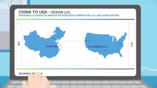 How does Damco's trade lane selector work?