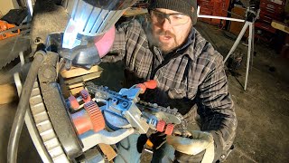 Sharpening a Damaged Chainsaw Chain |  Razor Sharp in No Time