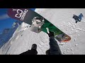 snowkite snowboard off 12feb2020