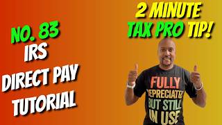 How to Pay the IRS Online (IRS Direct Pay Tutorial) | 2 Min Tax Pro Tip