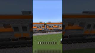 【Minecraft】動く電車作ってみた！ #minecraft #マインクラフト #マイクラ #鉄道 #train