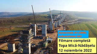 Autostrada A3, filmare completă Topa Mică-Nădășelu, 12 noiembrie 2022