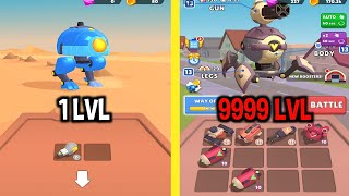 MAX LEVEL in Armored Robots Game