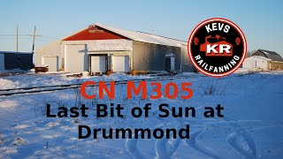 CN M305, Last Bit of Sun at Drummond