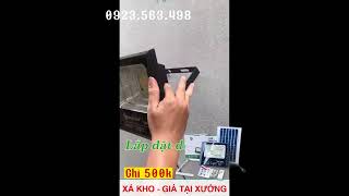 Đèn Năng Lượng Mặt Trời Công suất 500W - Chỉ 500k,Đèn năng lượng Hiếu kiệt số 1 VN,Bảo Hành 24 tháng