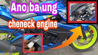 ano ung check engine sa gsx s at gsxr150