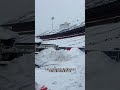 bills fans putting in work shoveling the field 💪❄️