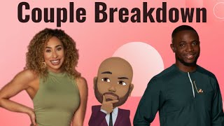 Breakdown for Raven and SK from Love is Blind Season 3
