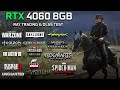 GeForce RTX 4060 8GB | Test in 18 Games | Ray Tracing & DLSS 3 | 1080p - 1440p | 2023