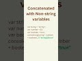 concatenation string in Javascript #javascript #string #concatenation #concatenate