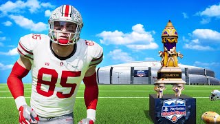 Can we win the Fiesta Bowl? 5* WR Road to Glory NCAA 14 Ohio State series cfb revamped gameplay