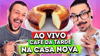 AO VIVO - PRIMEIRO CAFÉ DA TARDE COM FOFOCA NA CASA NOVA | Diva Depressão