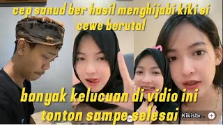 cep sanud berhasil menghijabi si Kiki cewe brutal #cepsanud#gangsterarab#kiki#ceweberhijab#reaction