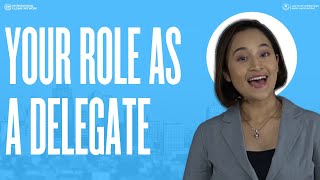 YOUR Role as a Delegate | MUN Academy | Eps. 22