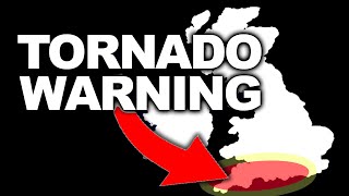 TORNADO WARNING - 150mph WINDS STORM ÉOWYN #stormeowyn