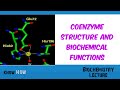 Coenzyme structure and Biochemical functions