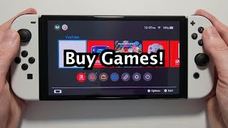 Nintendo Switch How to Buy & Download Games from eShop!
