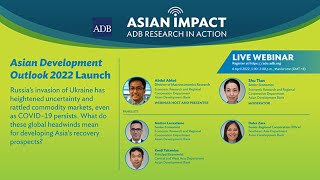 Asian Impact 44: Asian Development Outlook 2022 Launch